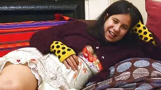 आकर्षक गोरोले कडा डिक चुस्छ