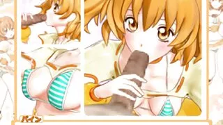 जोशपूर्वक गर्लफ्रेन्ड र उनको blowjob fucked