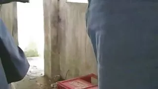 तातो गधाको साथ ट्यान्ड पत्नी